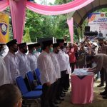 Kapolres Bungo Resmi Lantik Pokdar Kamtibmas dan Peletakan Batu di Sektor Bathin II Babeko