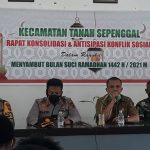 Jelang Ramadhan Kapolres Bungo Adakan Rapat Antisipasi Konflik Sosial di Kecamatan Tanah Sepenggal