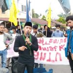 PETI Masih Beroperasi, Lintas OKP Sarolangun Gelar aksi Demontrasi