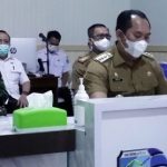 Bupati Dan Wabup Kabupaten Oku Selatan Ikuti Rakor Bersama Presiden Jokowi Secara Virtual