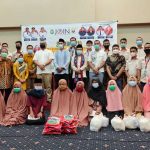 Usai Pelantikan, JOIN Beri Paket Sembako dan Santuni Anak Yatim