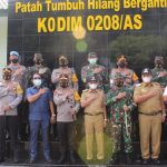 Kokohkan Sinergitas, Pangdam dan Kapolda Sumut Kunjungi Makodim 0208 Asahan