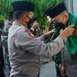 Tetap Patuhi Protokol Kesehatan, Kapolres Gresik Beserta Tamu Undangan Hadiri Safari Ramadhan 1442 H di Panceng