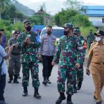 Pangdam IX/Udayana Tinjau Jembatan Kartika Eka Paksi