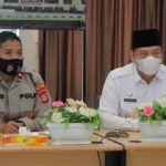 Wabup Bersama Wakapolres Oku Selatan Ikuti Rakor Penambahan Kuota Bintara Polri Secara Virtual