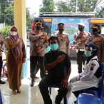 Polres Batu Bara Ajak Masyarakat Mensukseskan Program Vaksinasi Nasional
