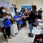 Santuni Anak Yatim Piatu LSM-Penjara Bekerjasama Dengan Pemdes Leuwi Limus