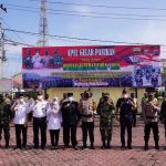 Kapolres Tanjung Balai Sampaikan Amanat Kapolri pada Apel Operasi Ketupat Toba 2021