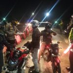 Satlantas Polres Serang Lakukan Penyekatan Kendaraan di Perbatasan 