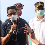 Pastikan Eksistensi Pariwisata 3 Gili, Menparekraf dan Gubernur NTB Kunjungi Gili Terawangan