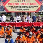 Polres Gresik Ungkap 20 Kasus 3C, Bekuk 24 Tersangka