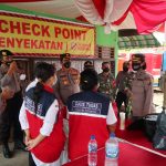 Kapolres Batu Bara Kontrol Pos Pam Check Poin