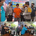 Seorang Kurir Narkoba Asal Tanjung Balai Menyesali Perbuatannya Dihadapan Kapolres Batu Bara