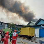 Diduga Akibat Korsleting Listrik, Gudang di Cengkareng Dilalap Api