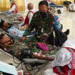 Korem 162/WB Gandeng PMI Gelar Donor Darah HUT Kodam IX/Udayana Ke 64