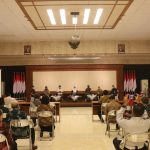 Kapolres Gresik Hadiri Rapat Koordinasi Forkopimda Dalam Rangka Evaluasi PPKM Mikro Pasca Hari Raya Idul Fitri 1442 H