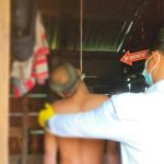 Sempat Kirim SMS kepada majikan, Seorang Pria Tewas Gantung diri dipondok dalam kebun Karet