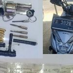 Empat Pelaku Curammor Bersenpi Diringkus Satreskrim Polres Serang