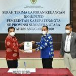 Bupati Zahir Serahkan LKPD ke BPK RI