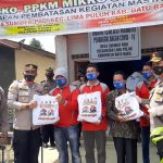 Kapolres Batu Bara melaksanakan  Asistensi ke Posko PPKM Mikro