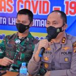 TNI/Polri Amankan Lokasi Vaksinasi Massal di Lapangan Hiraq Lhokseumawe