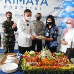 Dandim 0510/Trs Dampingi Wakil Bupati Grand Opening Rumah Sakit Primaya