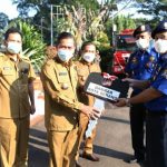 Wali Kota Serang Berikan Satu Unit Mobil Hibah Dari Korsel Ke Damkar