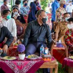 Peletakan Batu Pertama Pembangunan Gereja Hati Kudus Stasi Margo Mulyo,Ini Pesan Bupati Tubaba