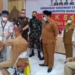 Vaksinasi Lansia Serentak, Bupati Bungo : 1000 Lansia Akan disuntik dalam sehari