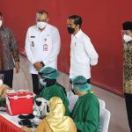 Jokowi Ingin Wilayah Lain Mencontohkan Kabupaten Tangerang Dalam Vaksinasi Masal