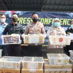 Sebanyak 2078 Ekor Burung Berbagai Jenis Diamankan Polres Cilegon