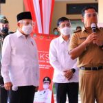 Wapres KH.Ma’ruf Amin Pantau Proses Vaksinasi di Puspem Kota Tangerang