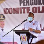 Bupati Tubaba Harapkan KONI Dapat Membina Atlit Dengan Baik