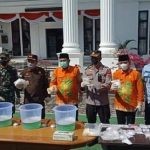 Kejari Bungo Musnahkan Barbuk Narkoba, Senpi Laras Panjang