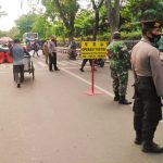Tak Lengah, Polsek Semampir Gencar Gelar Operasi Masker Di Wisata Religi Ampel