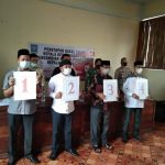 Rapat Pleno Terbuka Penetapan Dan Pengundian Nomor Urut Calon Kepala Desa Nagara Kibin