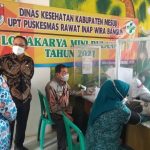 Peringatan Harganas Dinkes Adakan Rapid Test Massal dan Baksos 