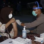 Jelang HUT Bhayangkara ke-75, Polres Madiun Gelar Vaksinasi Nasional