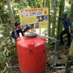 Tanpa Ijin, Galian Sumber Air di Desa Kemiri Ditutup LSM YIN
