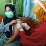 Jelang HUT ke 75 tahun Bhayangkara Polresta Makota Gelar Vaksinasi Massal