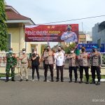 Kapolsek Kalideres Dampingi Kapolres Jakbar Pantau Gerai Vaksinasi di Pegadungan