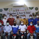 Kapolres Gresik Gelar Silaturahmi dan Halal Bihalal Dengan Ketua DPC SP/SB Kabupaten Gresik