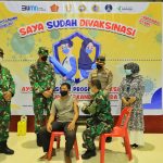 Kapolres Lhokseumawe Tinjau Vaksinasi di PT PIM