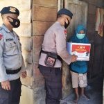 Brimobda Aceh Salurkan Bantuan Sembako Kepada Warga Kurang Mampu