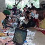 Warga Komplek Golf Lake Residence Cengkareng Antusias Ikuti Vaksinasi Masal