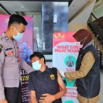 Polres Lhokseumawe Hadirkan Vaksin Presisi di Sejumlah Hotel