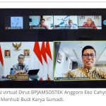 Gencarkan Implementasi Inpres 2/2021, BPJS Ketenagakerjaan Audiensi Virtual Dengan Kemenhub