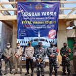 Serbuan Vaksin TNI AL Sasar Masyarakat Maritim Kalibaru Jakarta Utara