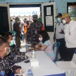 Serbuan Vaksin TNI AL Terus Berlanjut, Kali Ini Sasar Masyarakat Maritim di Lagoa Jakarta Utara