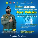 TNI AU Buka Pendaftaran Vaksinasi Covid-19 Gratis di Bandara Soetta